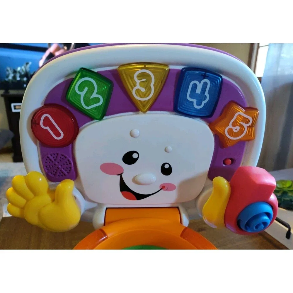 Fisher Price Laugh And Learn Basketball Adjustable Height Missing Balls ~ Tested
